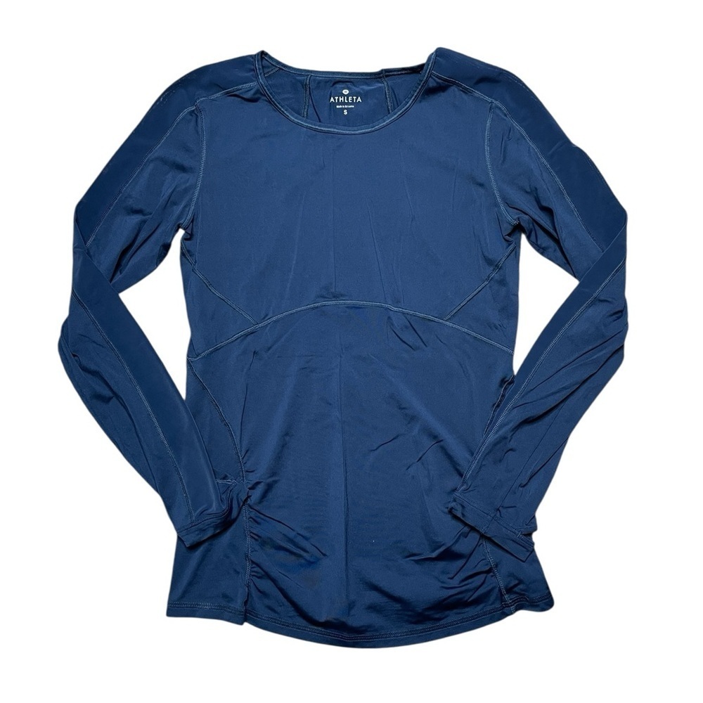 ATHLETA Stealth Top Blue Size Small